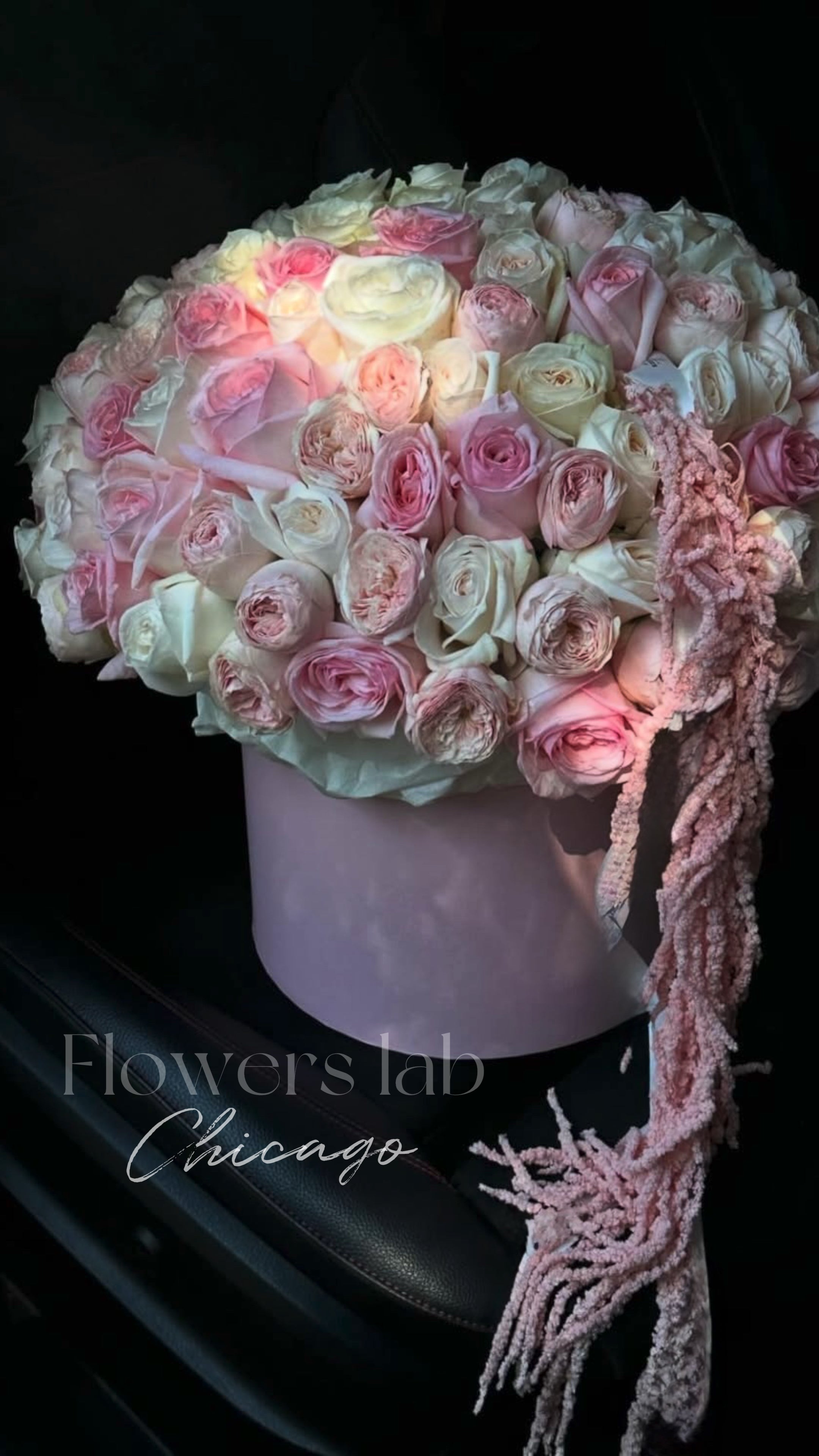 Pink Blush Hat Box